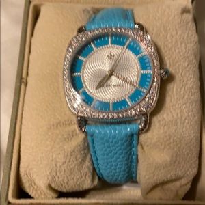 Judith Ripka Watch in Tiffany blue!
